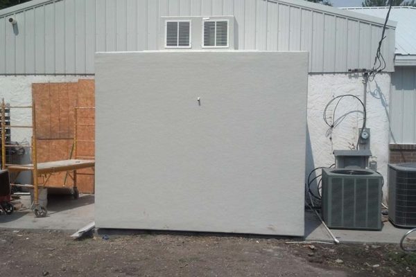 Off White cooler McPherson County Food Bank