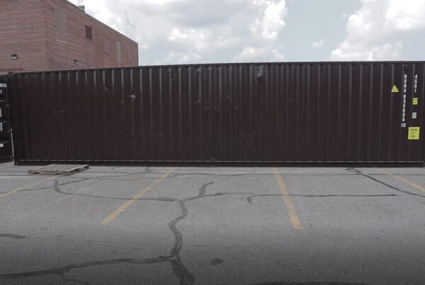 Black exterior of PKI freezer unit